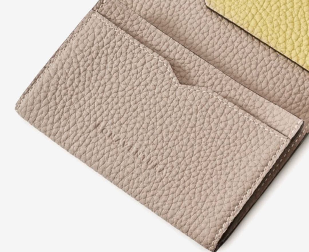 新品未使用　ボナベンチュラ スリーブ付きビジネスカードケース ボッタラートレザー