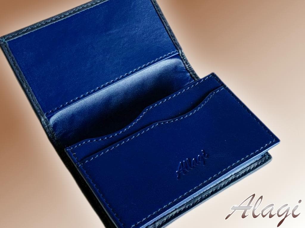 ☆まれ☆ガルーシャ　名刺入れ　イントレチャート加工　2点セット