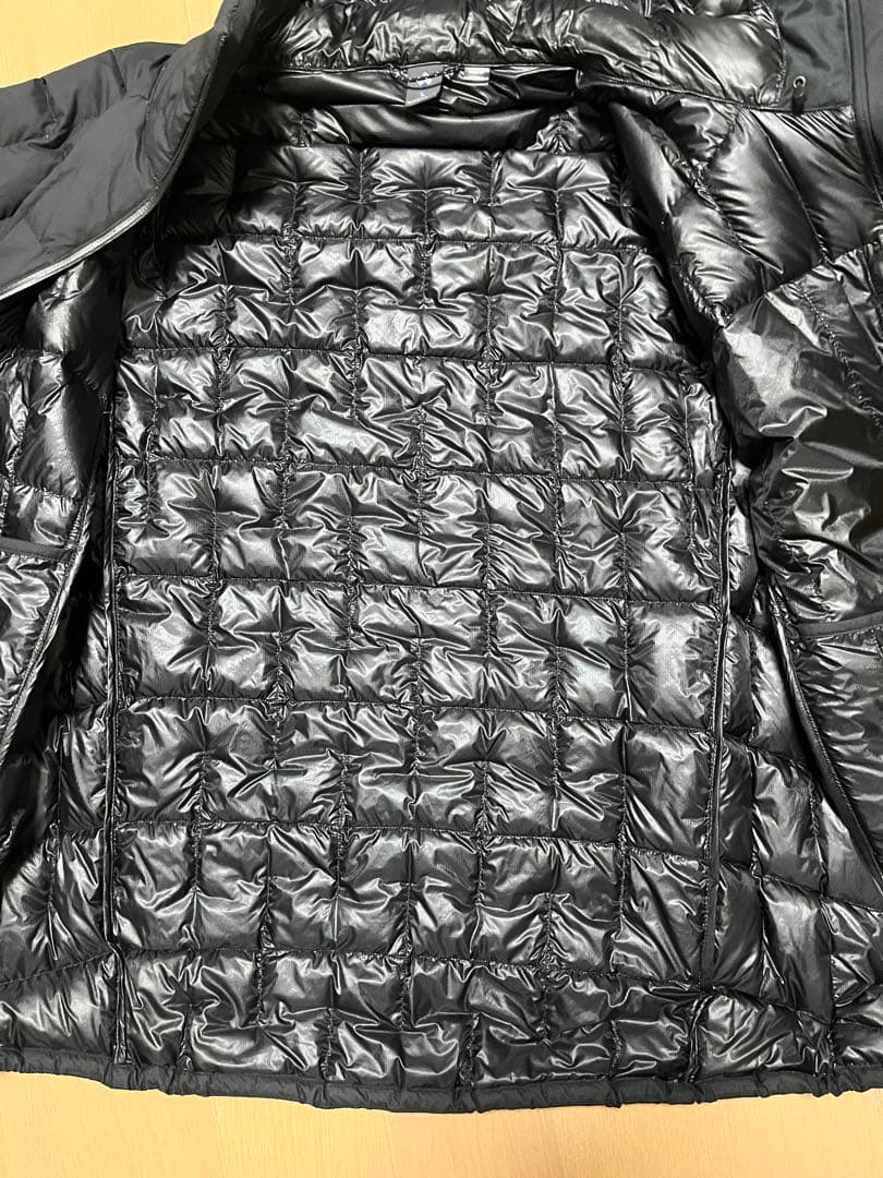 montbell イグニスダウンパーカ ブラック　Ｌ ゴアテックス