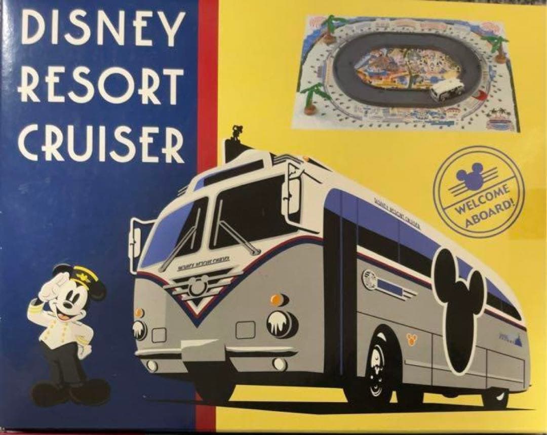 【新品未使用品】ディズニーリゾートクルーザープレイセット　モータートミカ 1代目