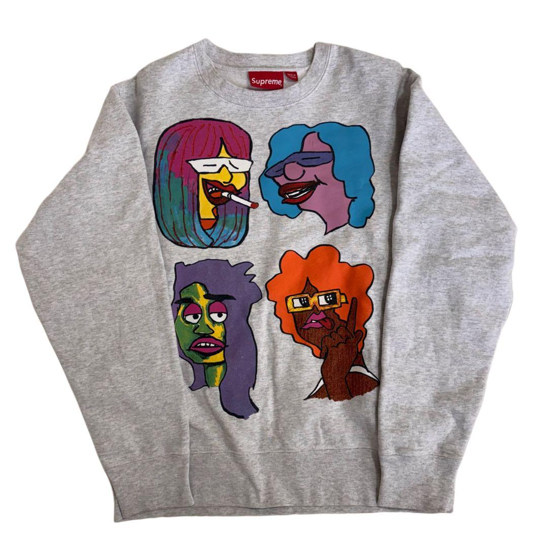 トップス Supreme Gonz Heads Crewneck 17FW