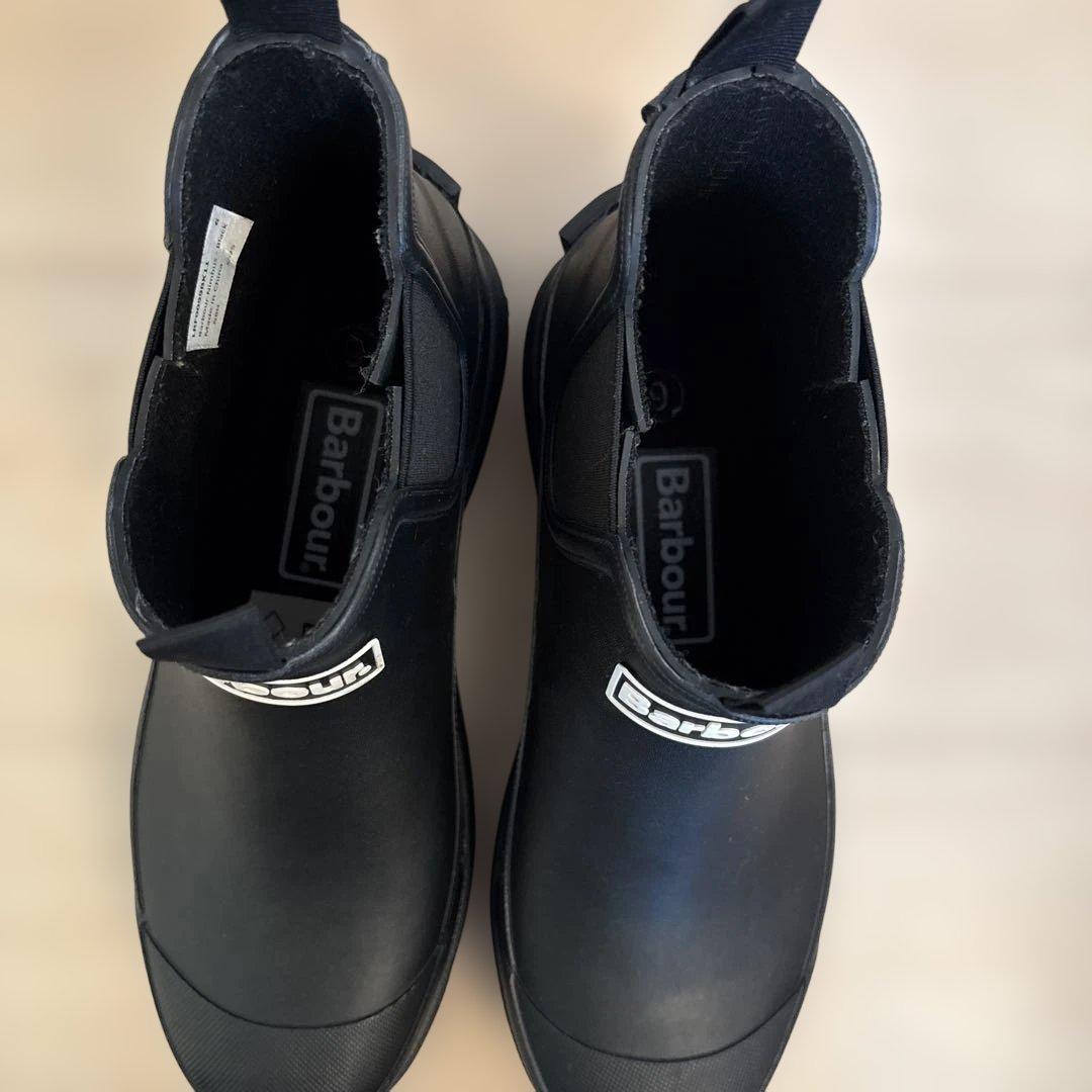 Barbour nimbus chelsea ブラック 25.0cm