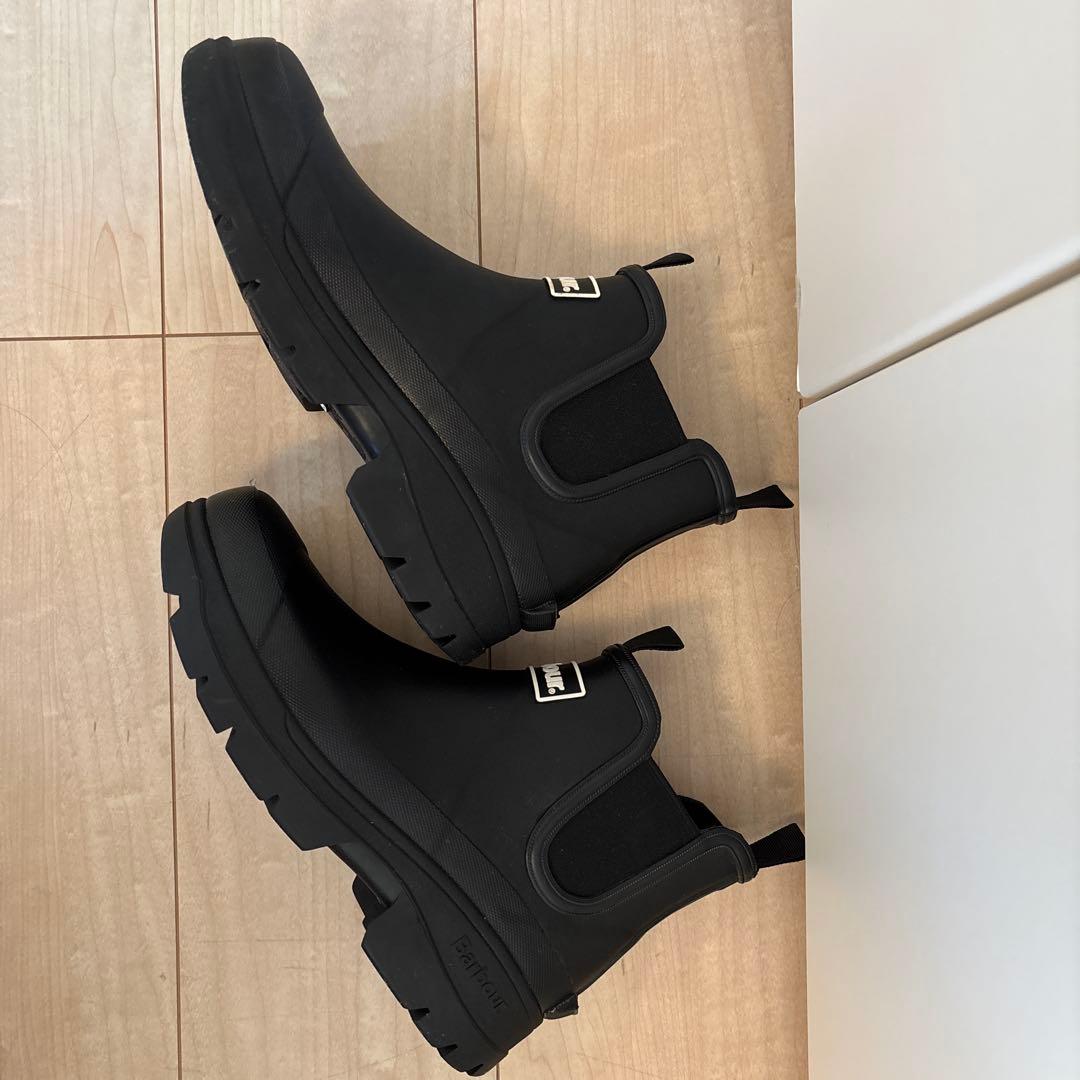 Barbour nimbus chelsea ブラック 25.0cm