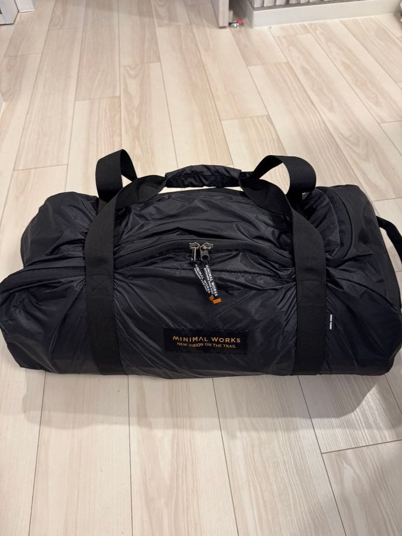 美品MINIMALWORKS ミニマルワークス シェルターG 2025 ブラック