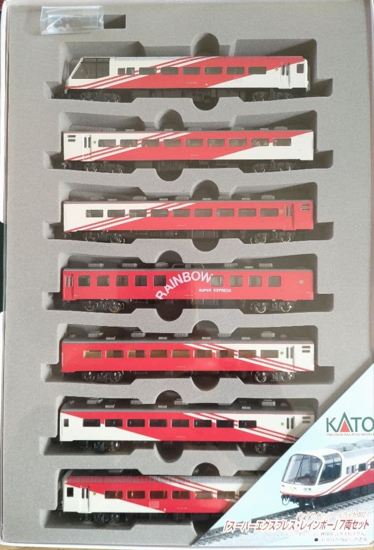 Nゲージ スーパーエクスプレスレインボー７両セット KATO10-306