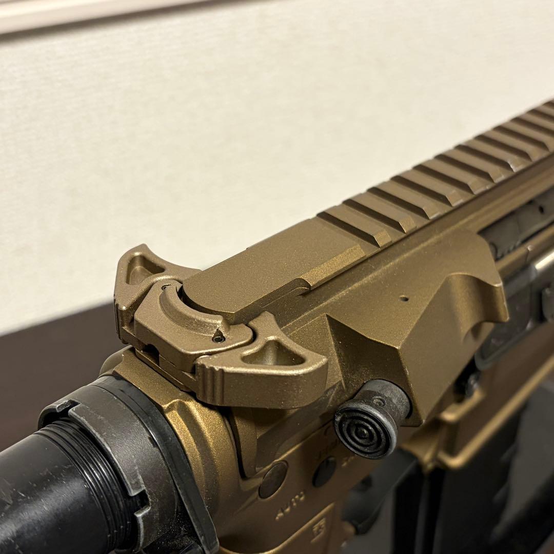 東京マルイ 次世代電動ガン CQBRカスタム 実物パーツ多数　電子トリガー内蔵