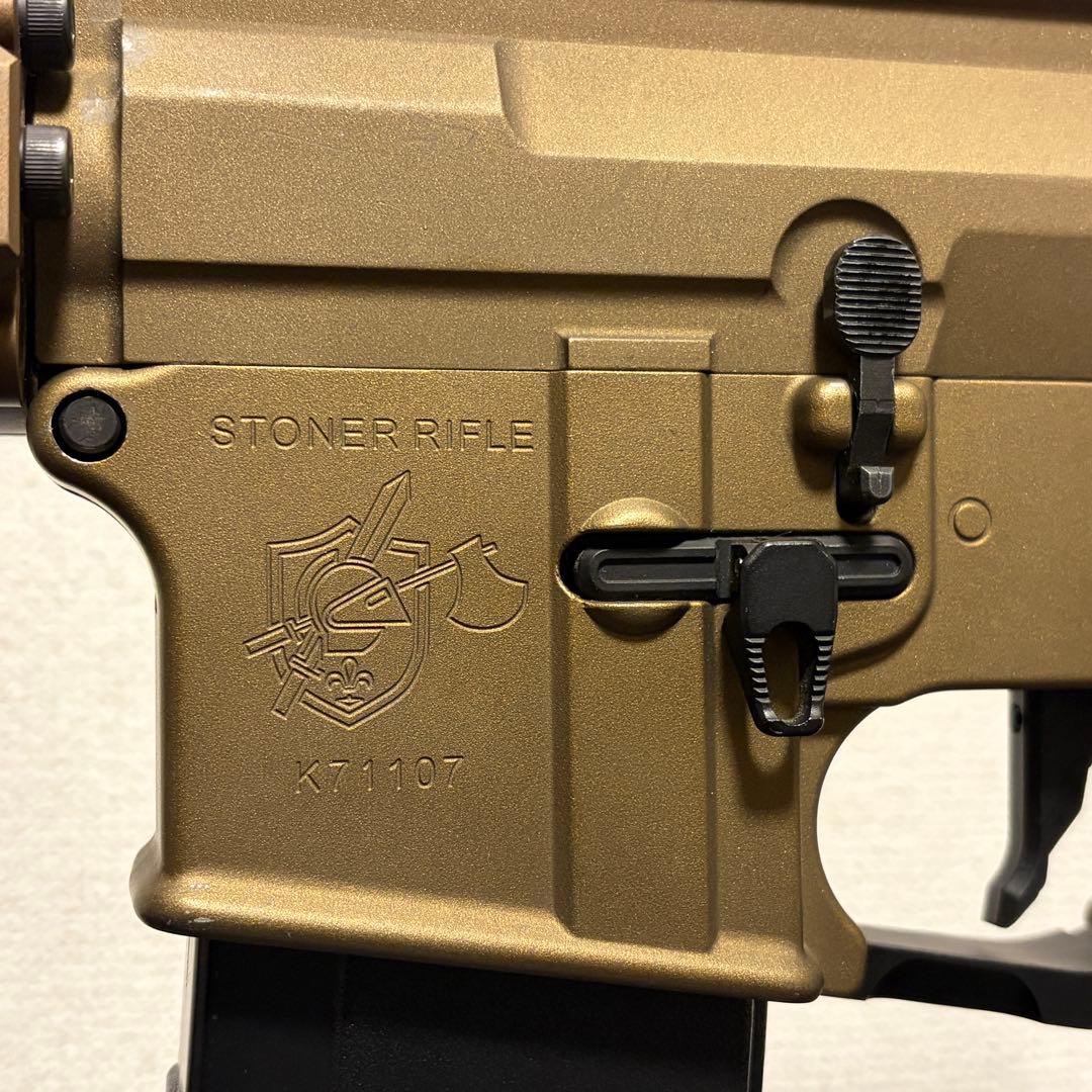 東京マルイ 次世代電動ガン CQBRカスタム 実物パーツ多数　電子トリガー内蔵