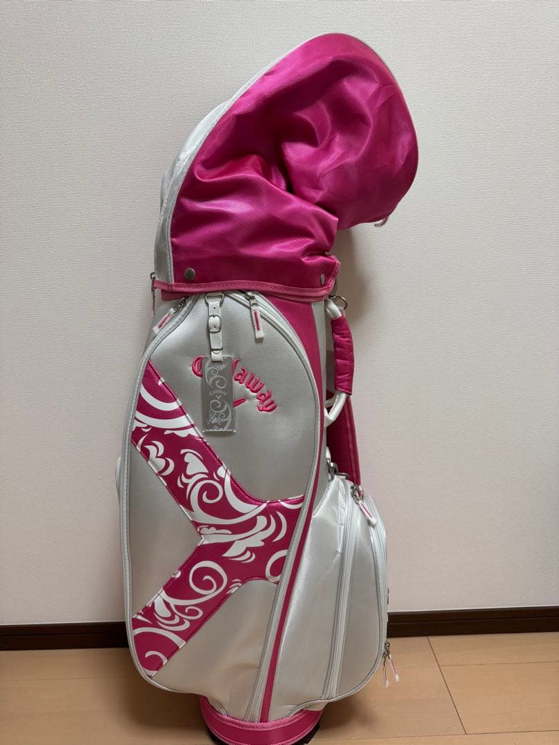 キャロウェイCallaway キャディバッグ　レディース　★ネームタグ付き★