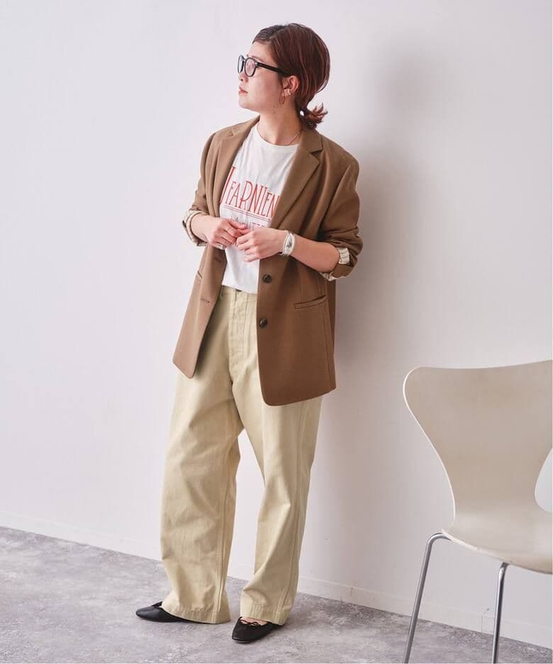 Spick and Span Higuchi×S チノワイドパンツ 38