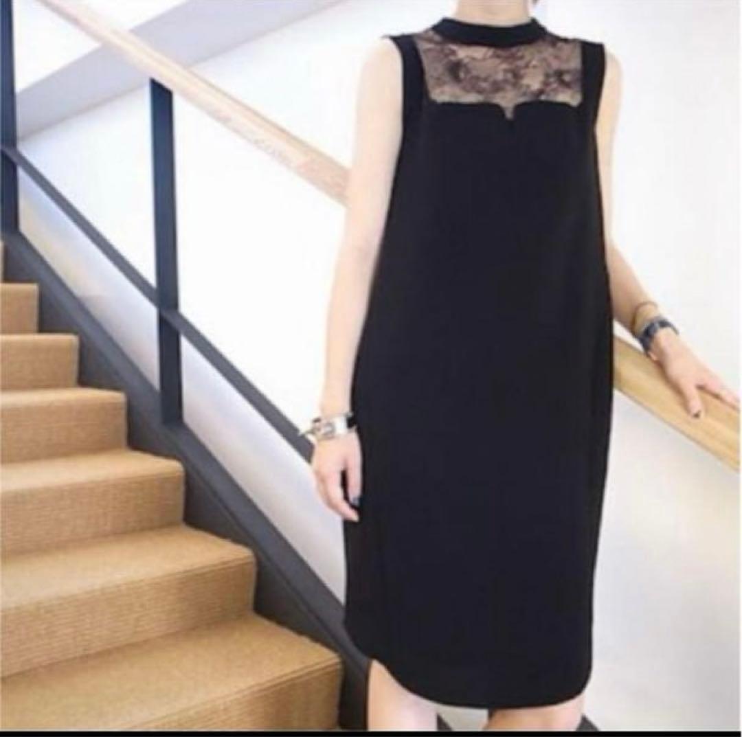 訳あり mame ワンピース リバーレース ドレス ワンピース マメ