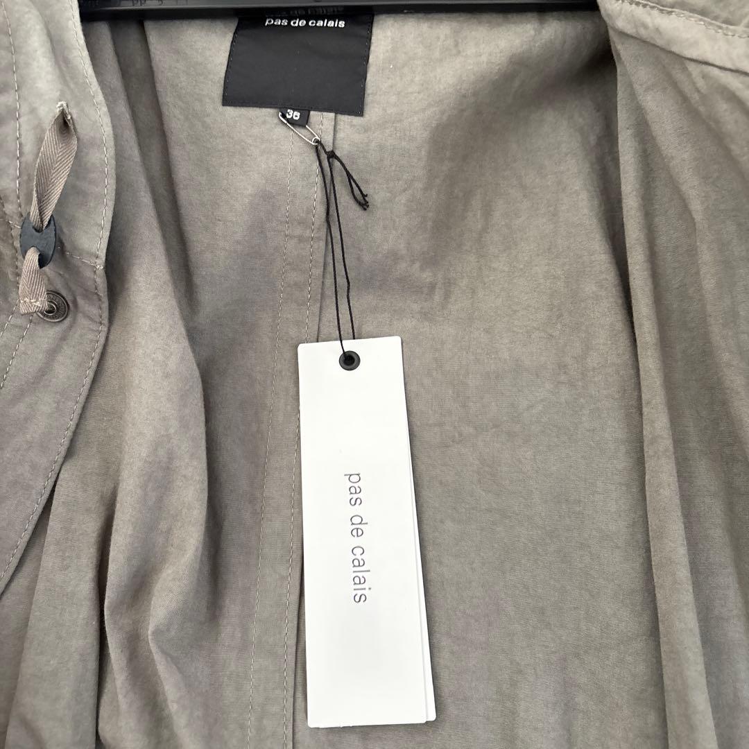 【pas de calais】SUNNY DRYモッズコート✳︎タグ付き新品