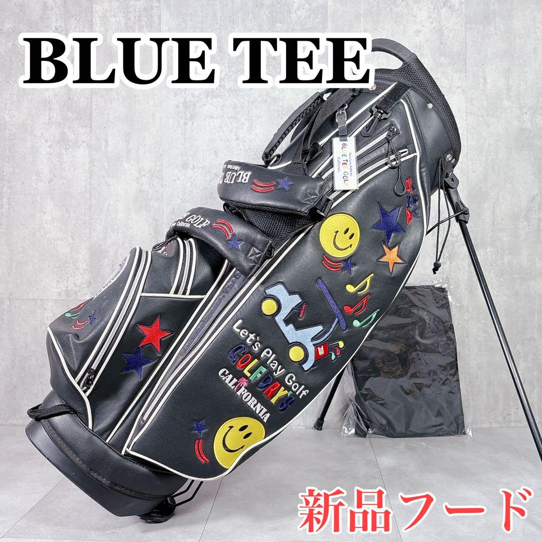 V585 BLUE TEE ゴルフ スタンド式 キャディバッグ スマイル