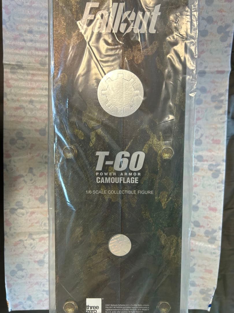 Threezero フォールアウト T-60 迷彩 パワーアーマー フィギュア