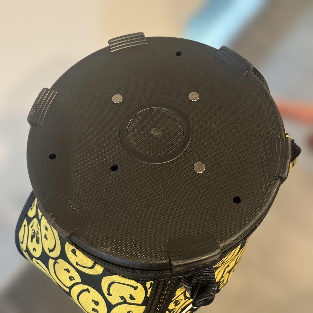 パーリーゲイツ　キャディバッグ　ネイビー　ニコちゃん