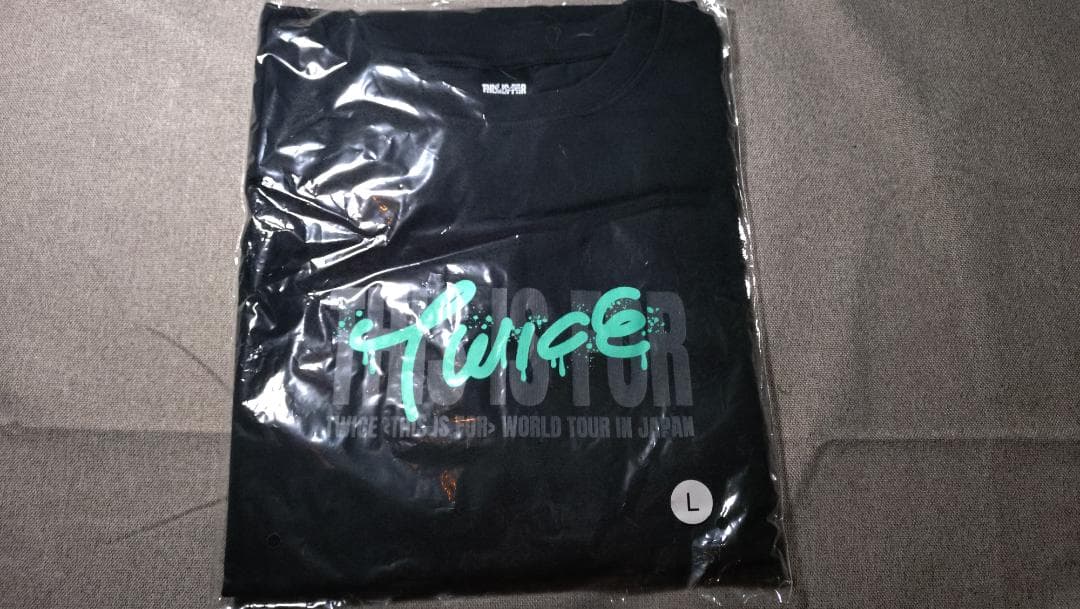 新品 TWICE THIS IS FOR MINA Tシャツ Lサイズ