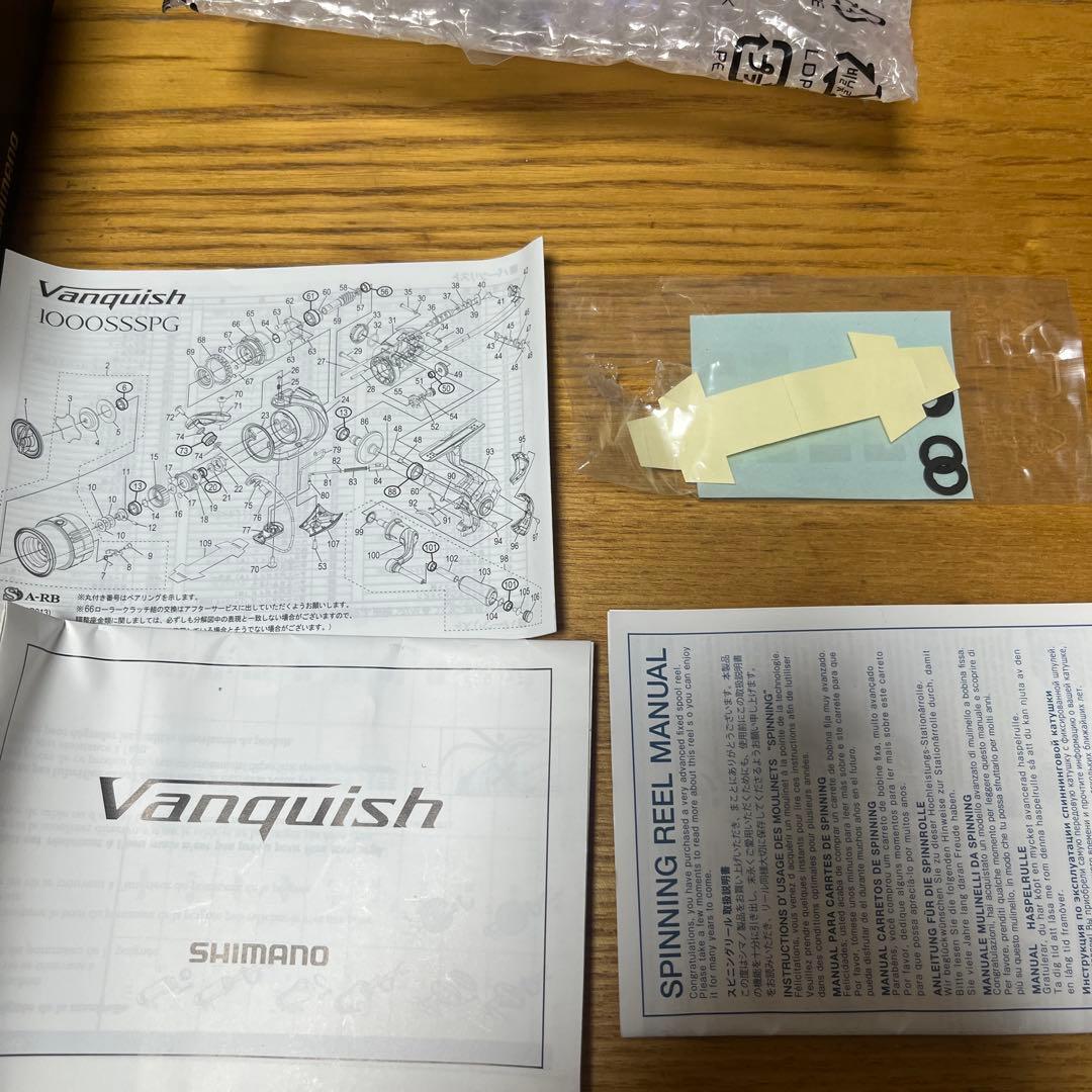 リール SHIMANO 19 Vanquish 1000SSSPG