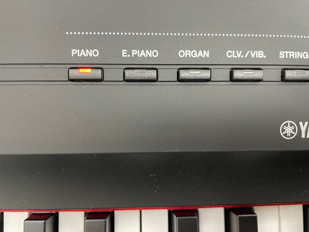 YAMAHA ヤマハ 88鍵 電子ピアノ　P-125aB 2025年製　美品