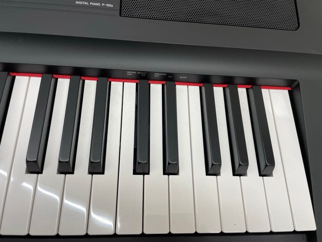YAMAHA ヤマハ 88鍵 電子ピアノ　P-125aB 2025年製　美品