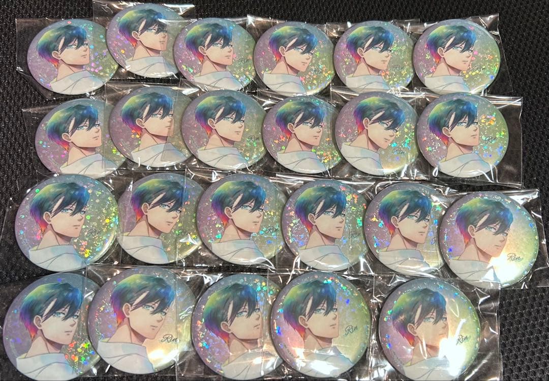 S*t様 ブルーロック frame 缶バッジ 糸師凛