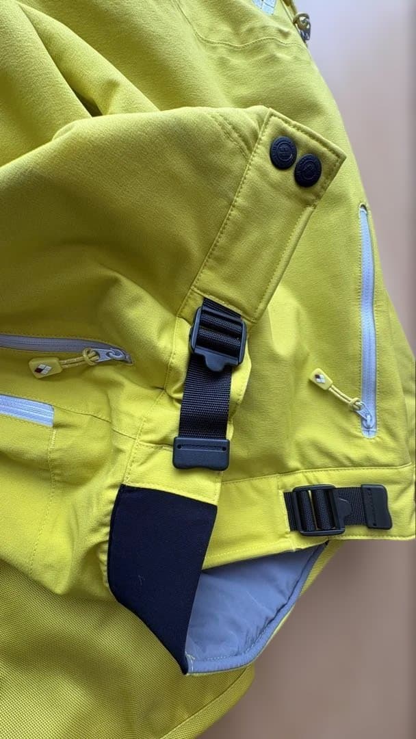 モンベル スキーパンツ ドライテック インシュレーテッドパンツ L-S 黄色