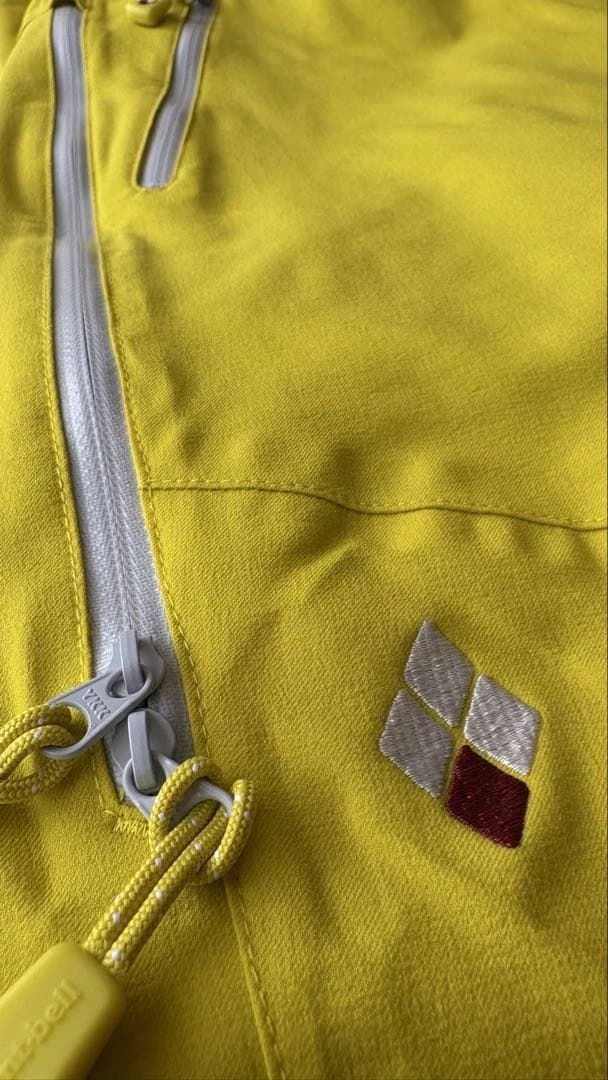 モンベル スキーパンツ ドライテック インシュレーテッドパンツ L-S 黄色