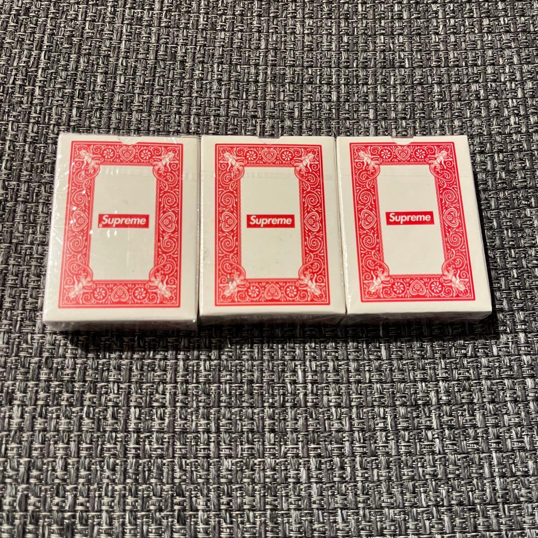 未開封★美品Supreme Bicycle トランプ 3個セット※おまけつき