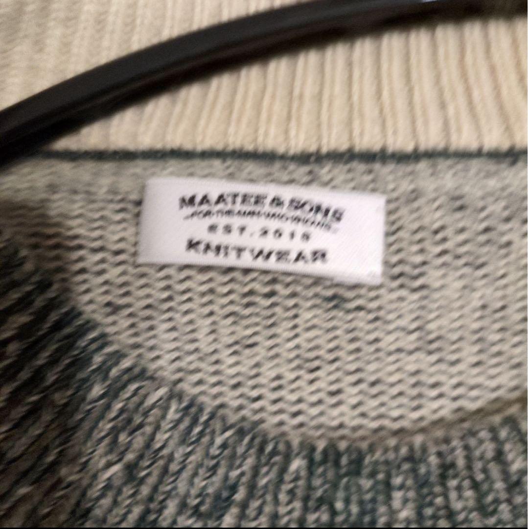 maatee&sonsのひょっとこセーター　22aw