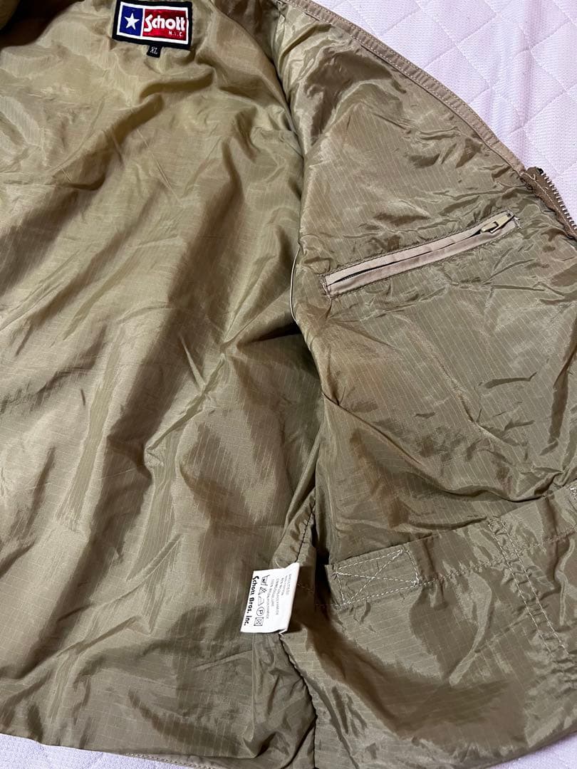 schott ショット　ビンテージ　フィッシングベスト　希少　激レア　USA