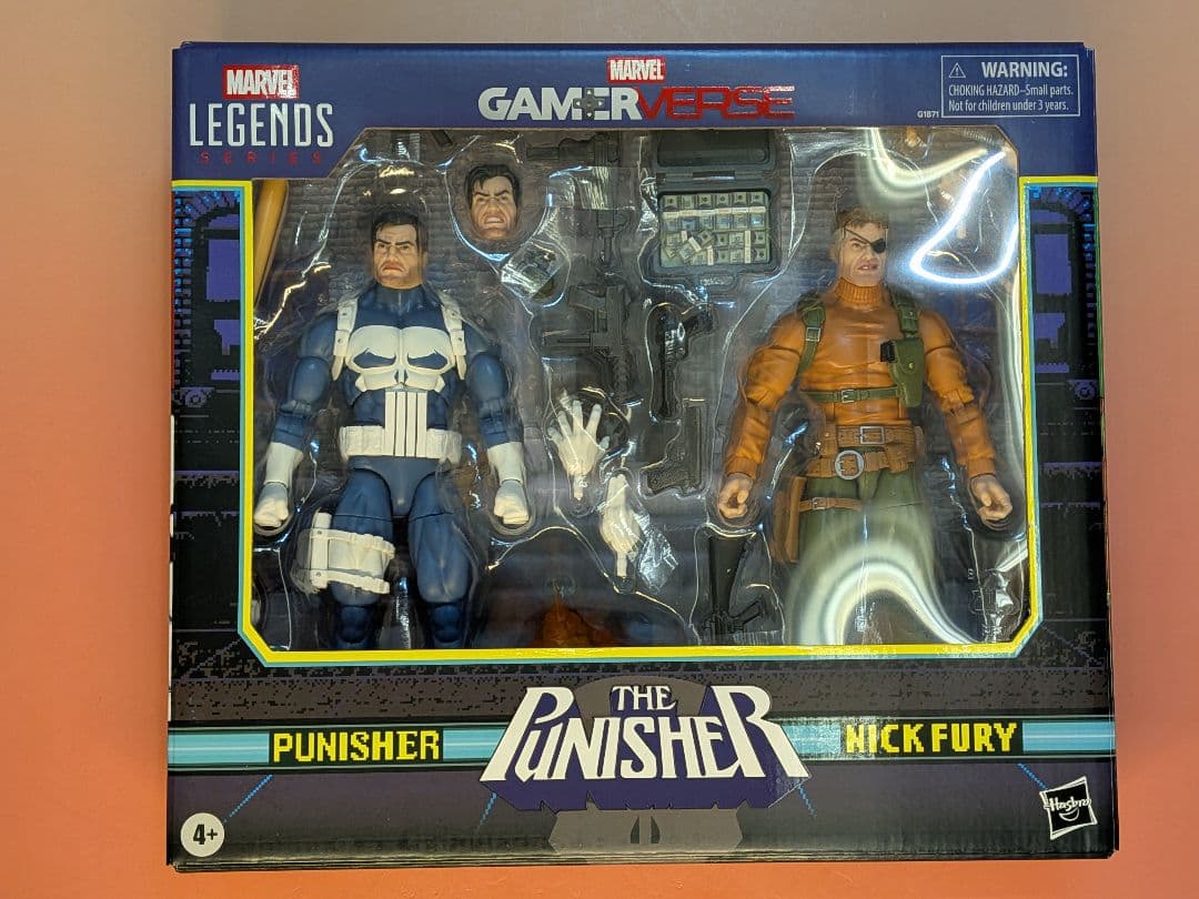 パニッシャー＆ニック・フューリー 2体セット新品未開封ゲーマーバース