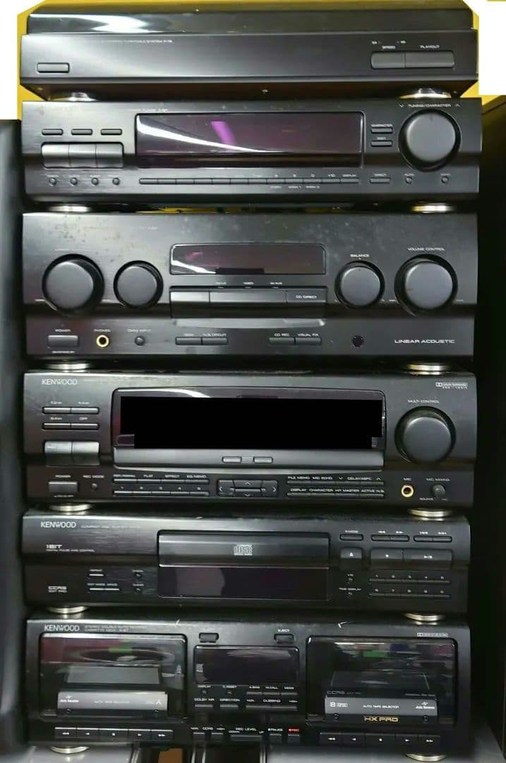 【激レア・希少な動作品・上級機】KENWOOD　A-97 システムコンポ