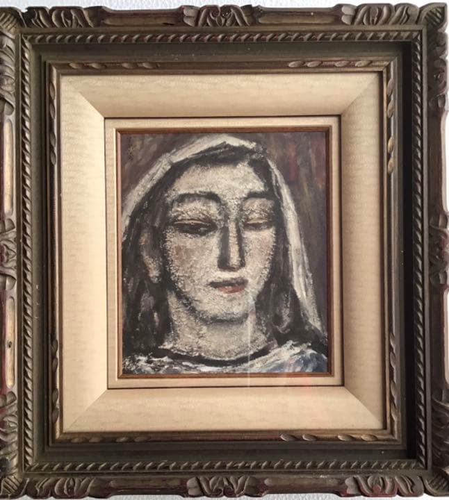 安藤義茂 の希少な刀画 ／　ルオーのような深い精神性　／マティス