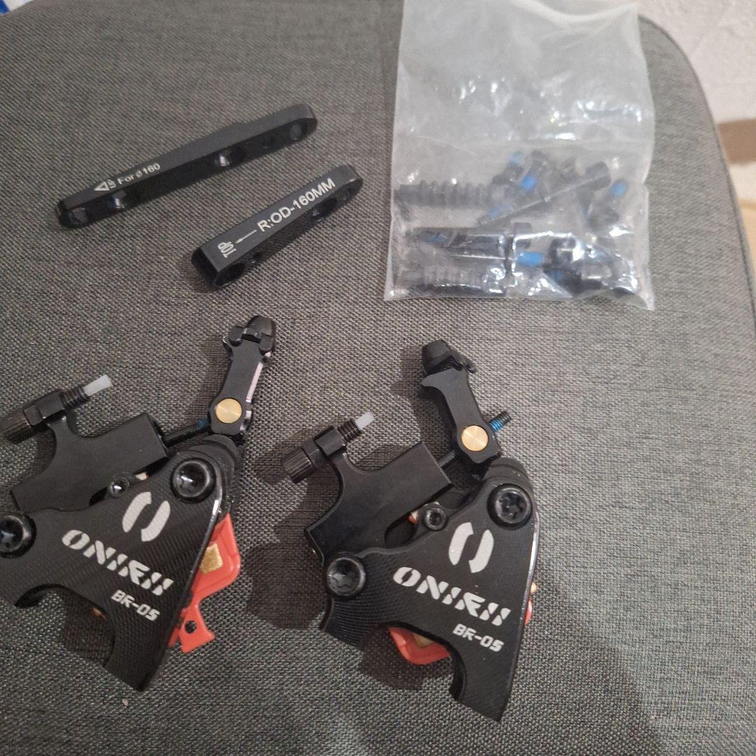 ONIRII BR-05 機械式 油圧ディスク フラットマウント 両側駆動