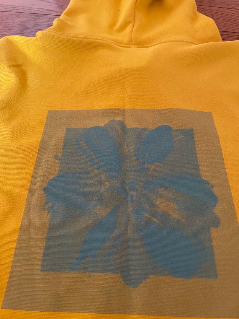 藤井風my flower’s hereフーディ Sサイズ マスタード　パーカー