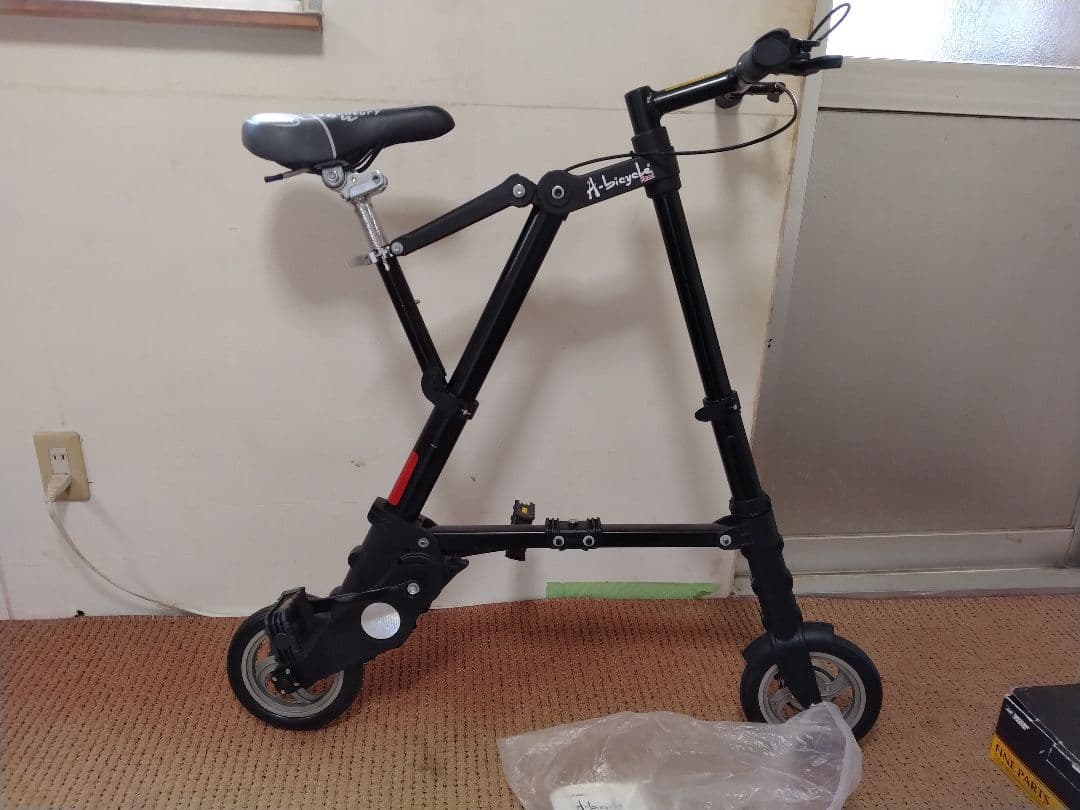 A.bicycle 折りたたみ自転車 黒