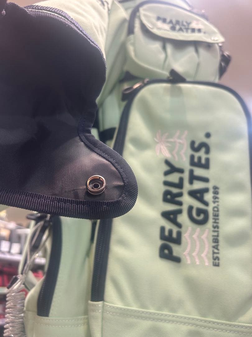 PEARLY GATES ゴルフバッグ・キャディバッグ ミントグリーン