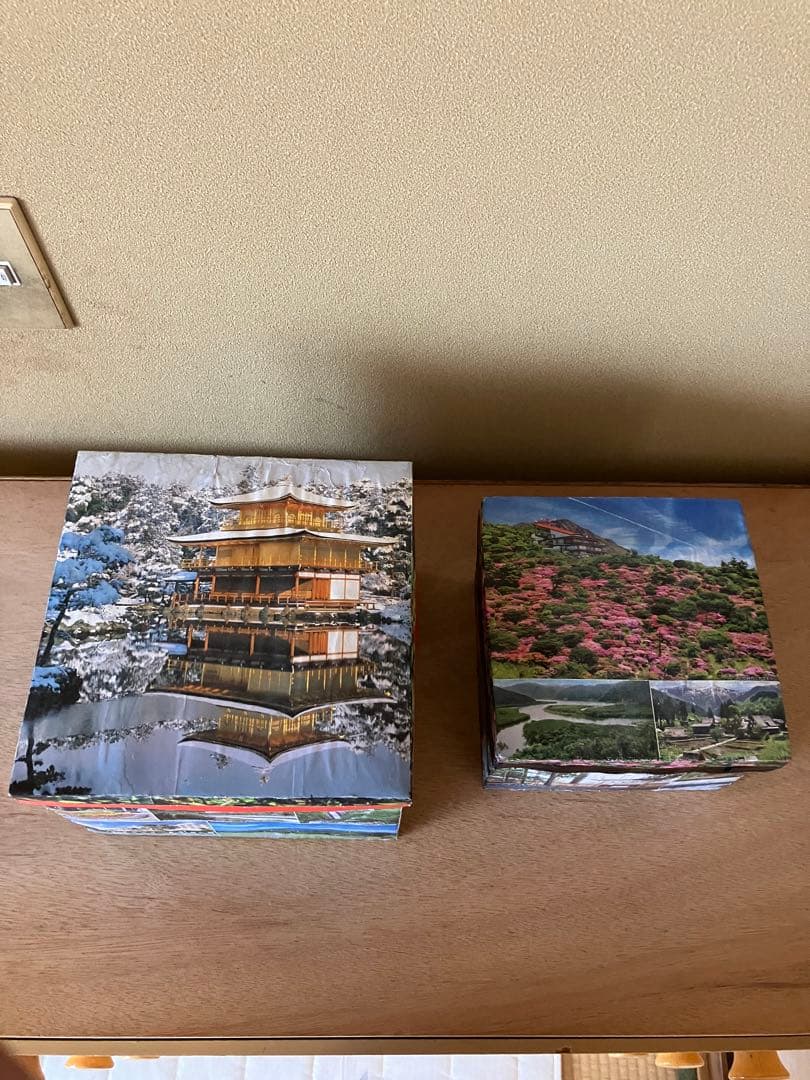 風景の写真で作った無限マトリョーシカの箱