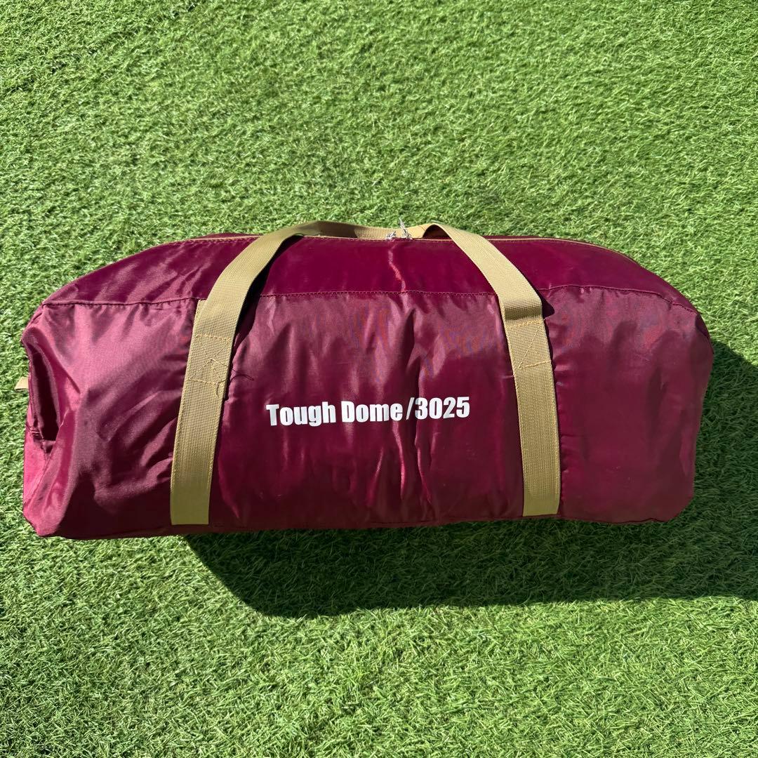 美品　コールマン タフドーム3025 バーガンディ テント