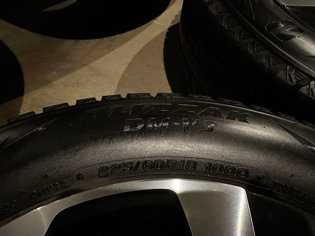 アウトバックBT5純正ホイール+スタッドレス4本セット【12/31まで】