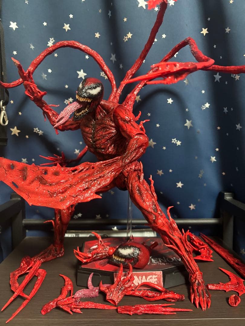 ホットトイズ カーネイジ ヴェノム フィギュア マーベル MARVEL
