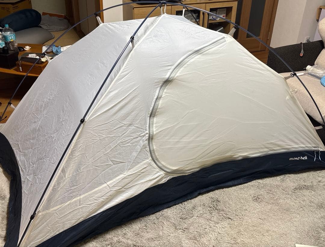 モンベル クロノスドーム2 青