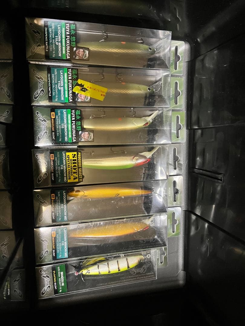 ノリーズのみ、ルアーセット明日の22時まで出品日曜日に値段戻します