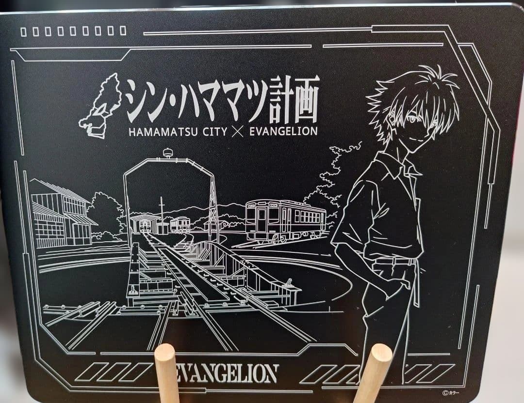 新世紀エヴァンゲリオン　高品質メタルマウスパッド　渚カヲル君　富士山静岡空港