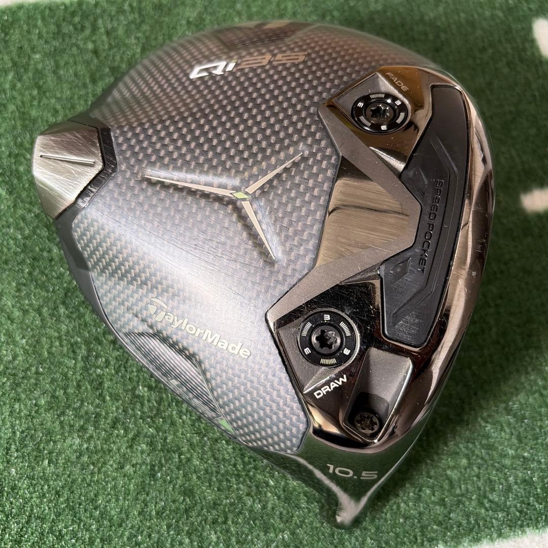 【birdieking】Qi35LSドライバー　10.5° ヘッドとHC