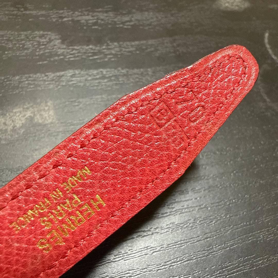 HERMES エルメス　ミニコンスタンスリバーシブルベルト70 ゴールド　美品