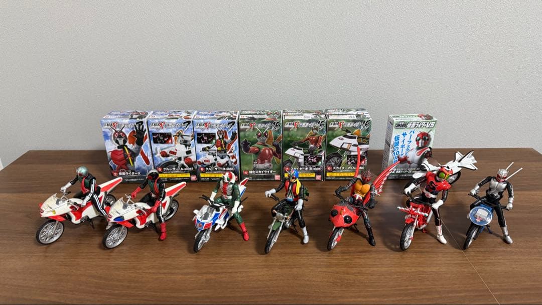 SHODO 仮面ライダー （昭和、新１号〜ＺＸ）