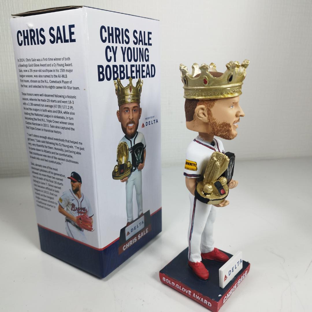 クリス セール サイヤング賞 ボブルヘッド 球場配布品 新品 ピッチャ I429