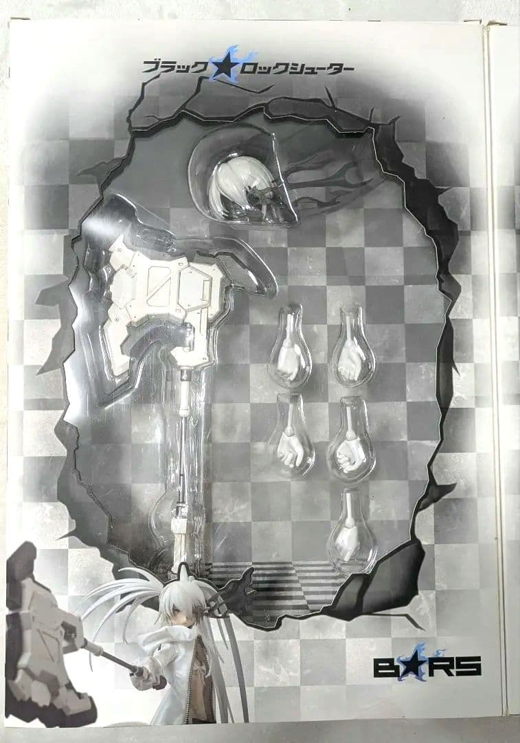 リアルアクションヒーローズ ブラック★ロックシューター ホワイトエディション