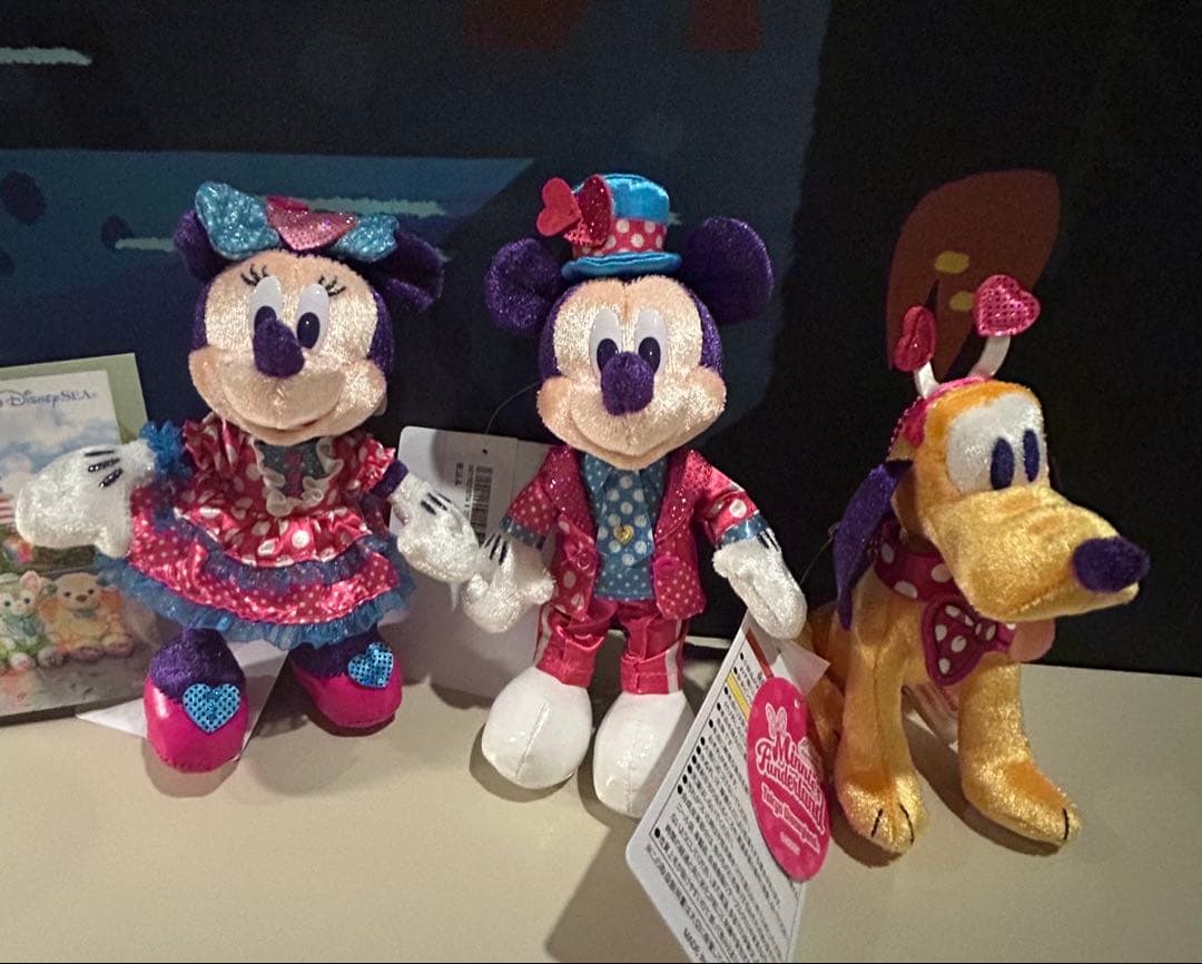 ミニーファンダーランド パルパルーザ 2026 ミッキー ミニー プルート　3点