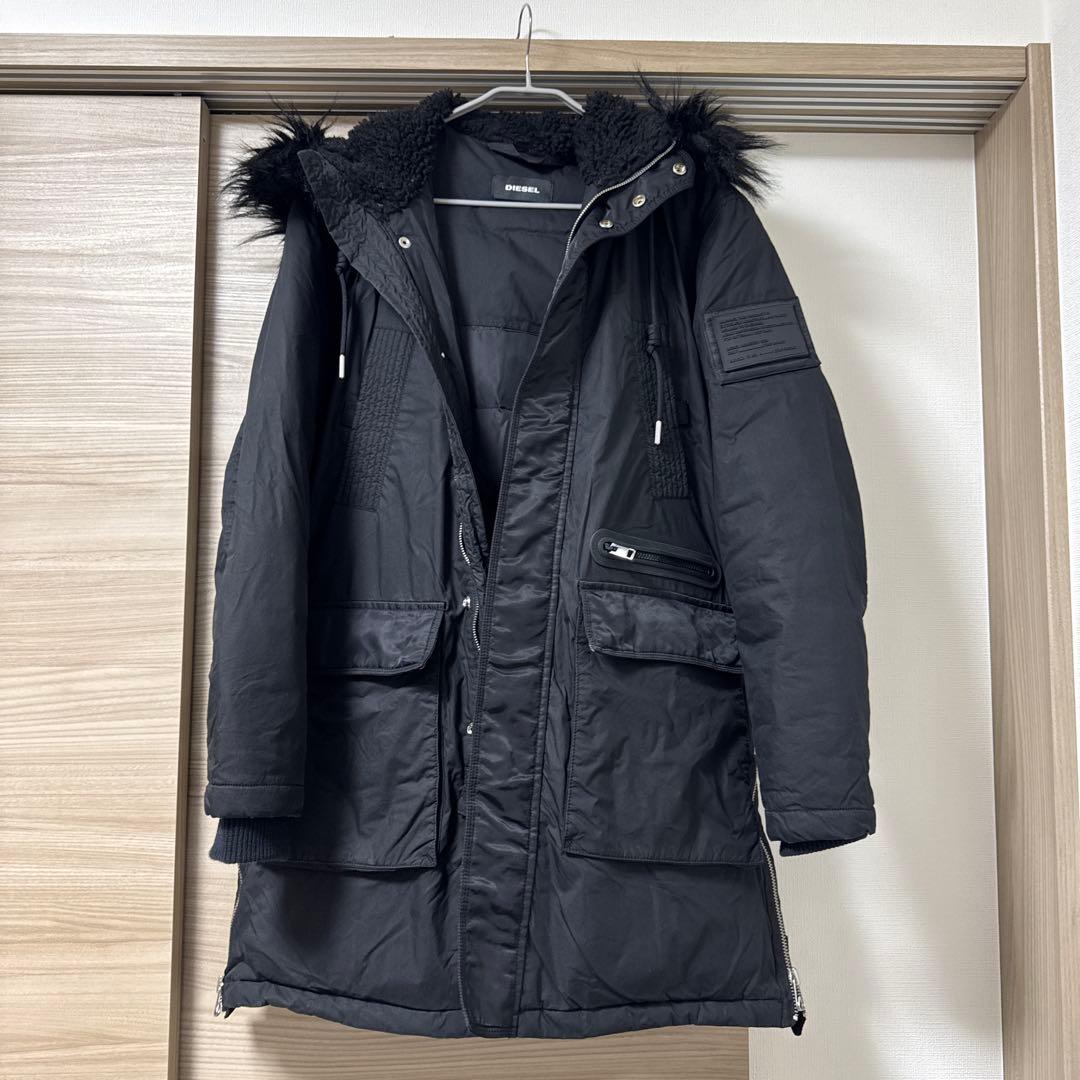 DIESEL モッズコート　n3b ブラック