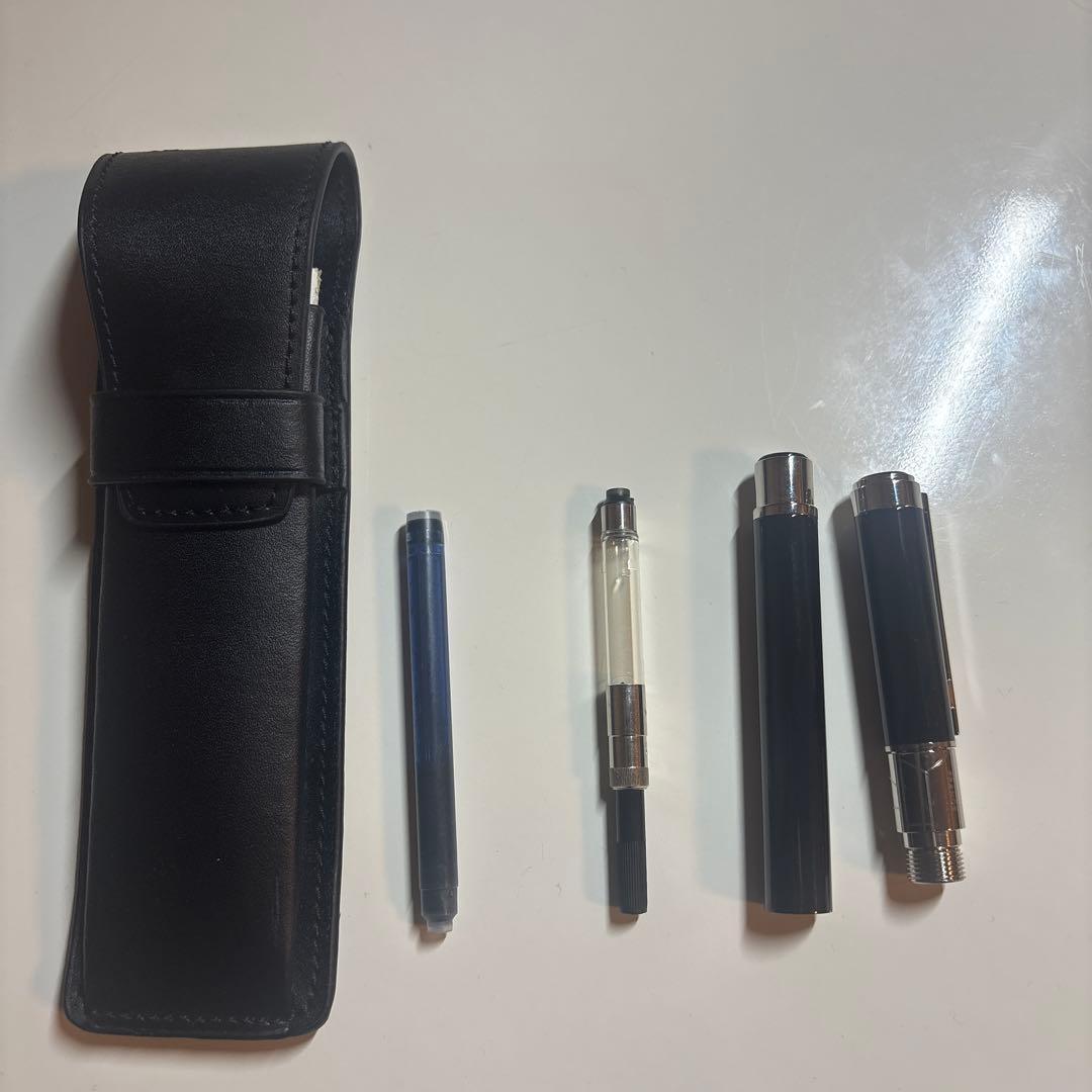 早い者勝ち！美品【新品】WATERMANパースペクティブBLACKFP保証書付き